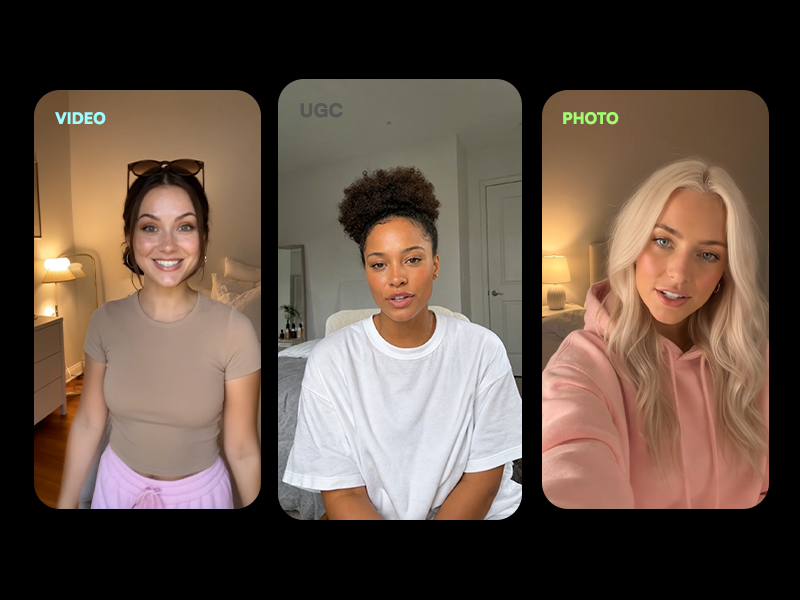 AI UGC vs real UGC